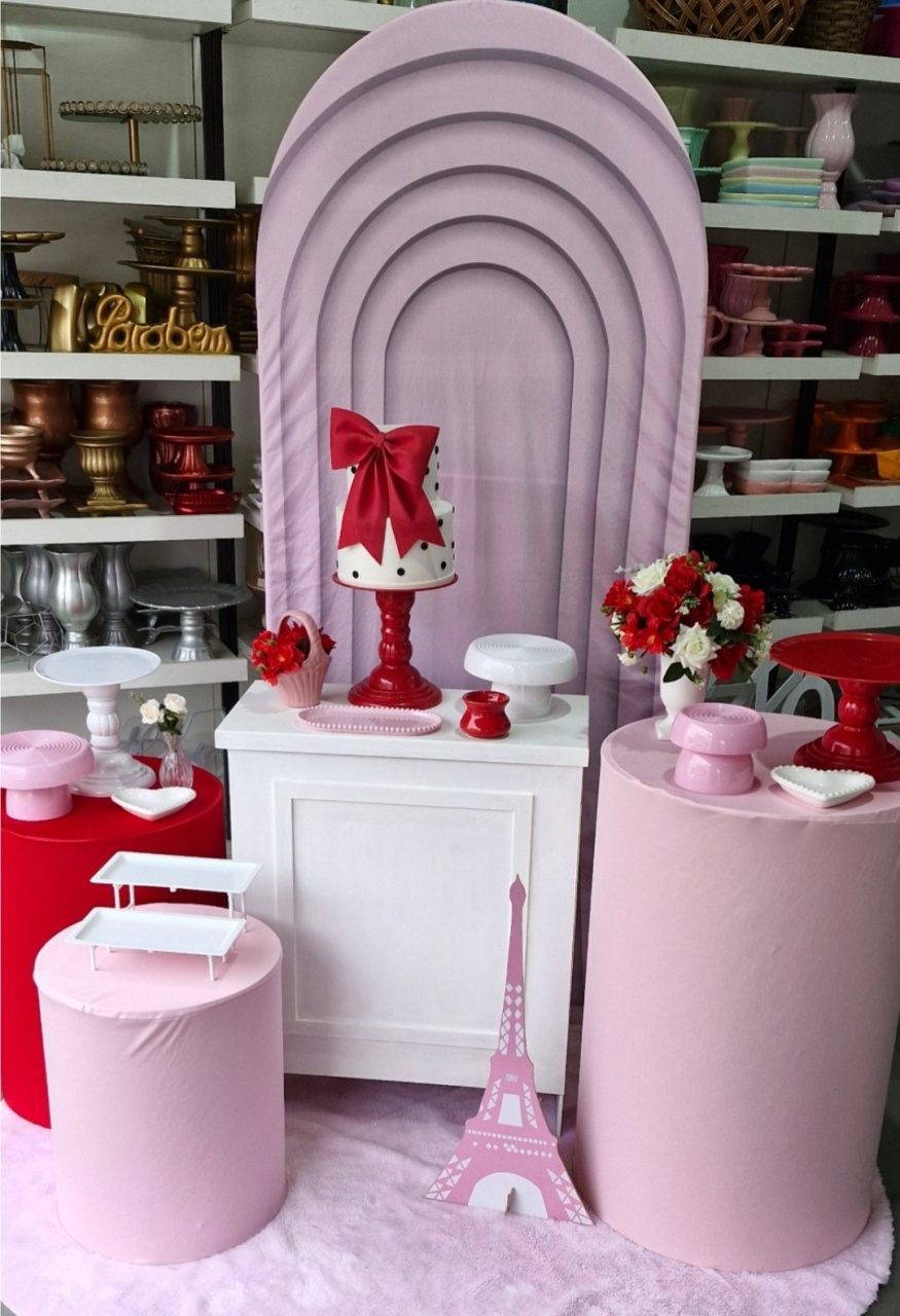 Rosa E Vermelho Paris - BEMDEFESTA