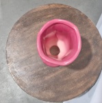 Vaso Cerâmica Vinho G - imagem 2