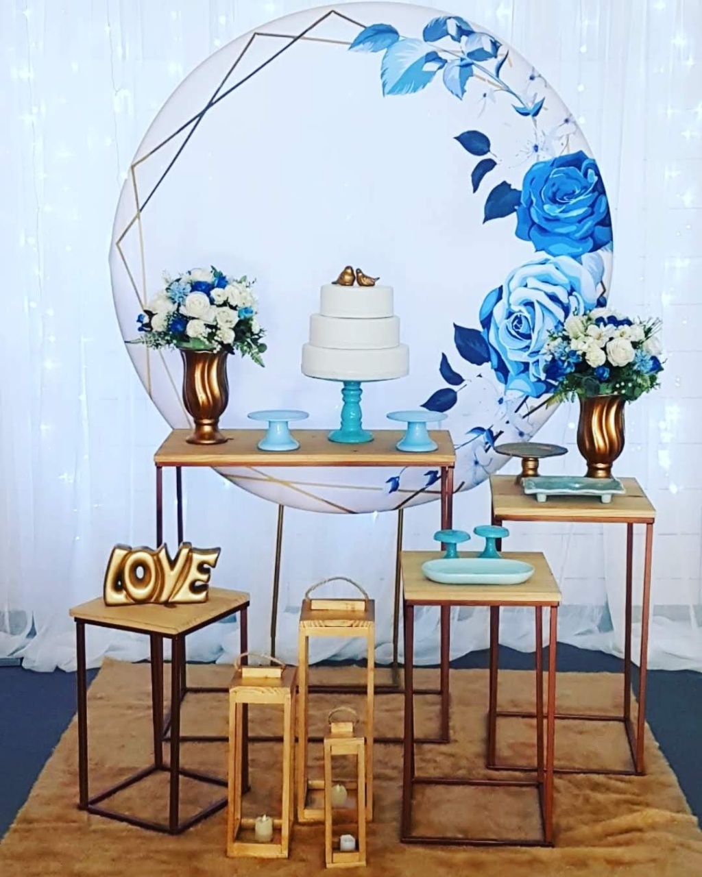 Quarteto Floral Azul - BEMDEFESTA