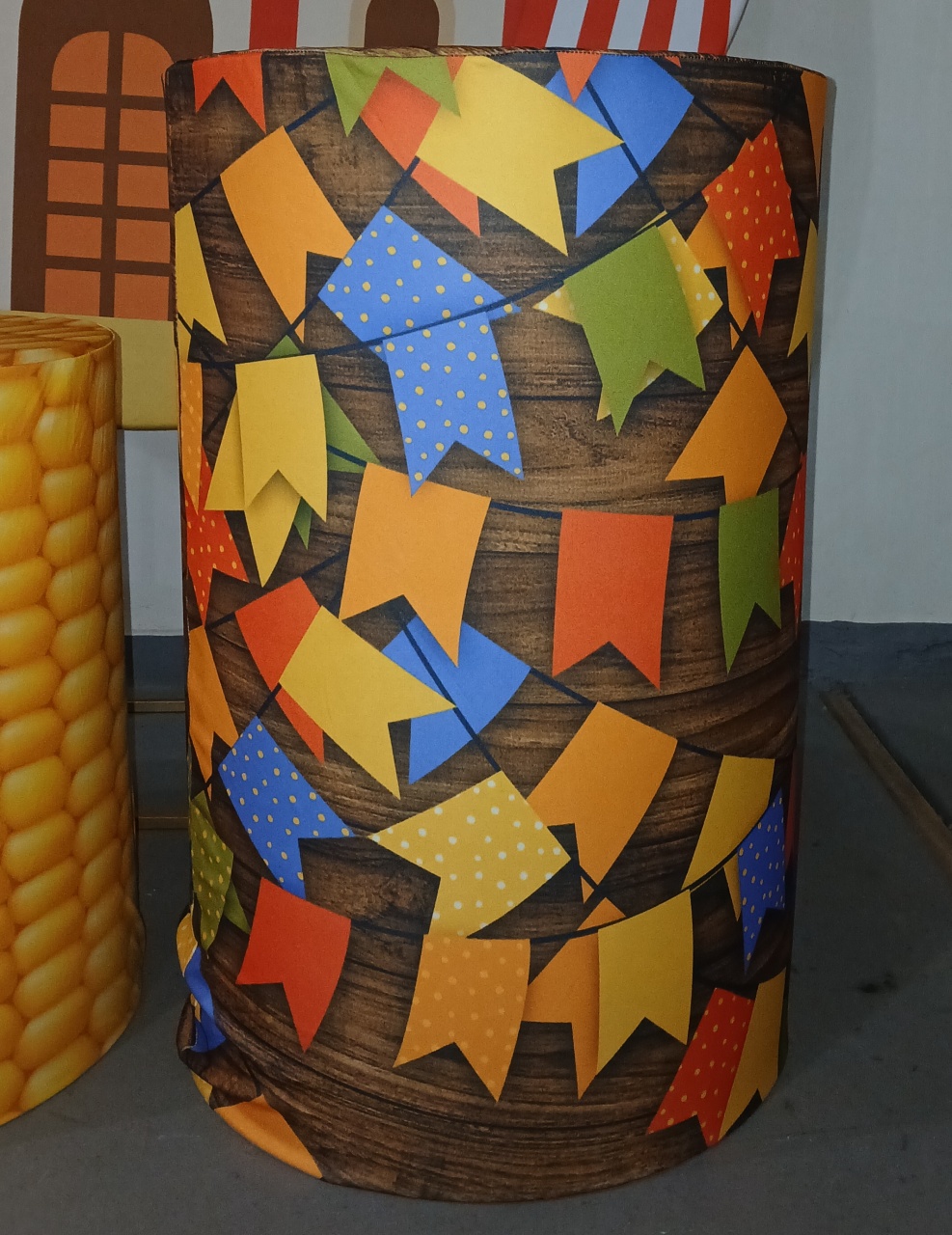 Capa Para Cilindro Festa Junina G - BEMDEFESTA