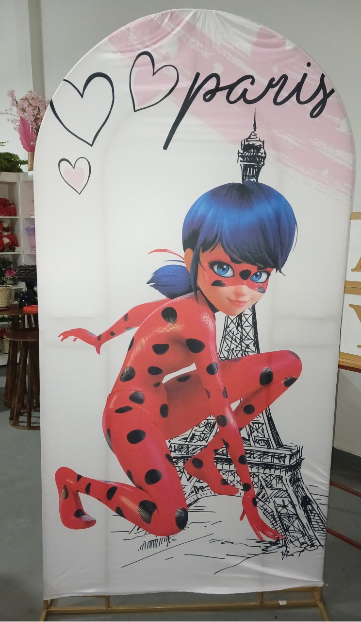 Painel Romano Lady Bug 2X1 - BEMDEFESTA