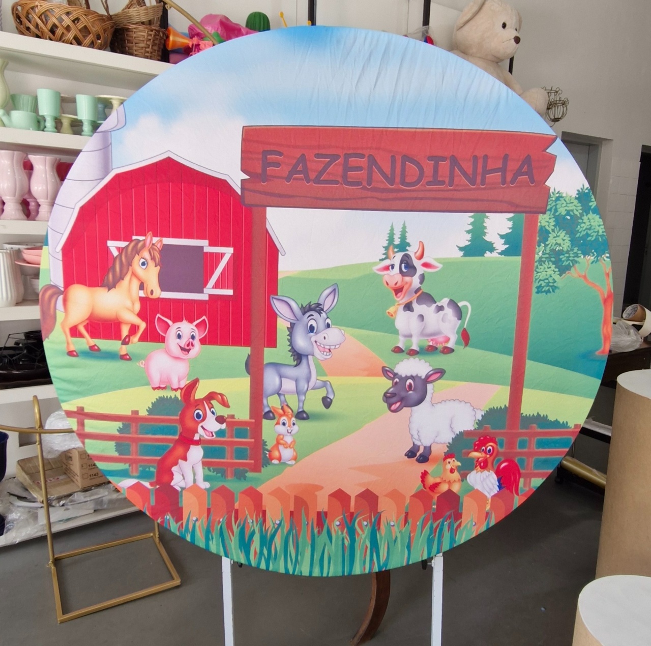 Painel Fazendinha  - BEMDEFESTA