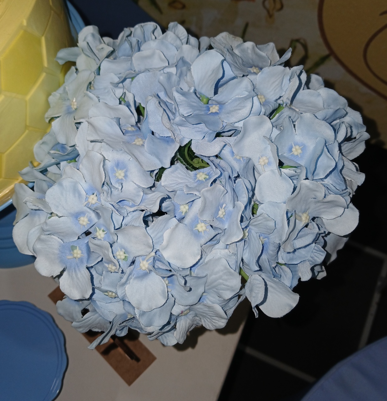 Arranjo Flores Azuis P - BEMDEFESTA
