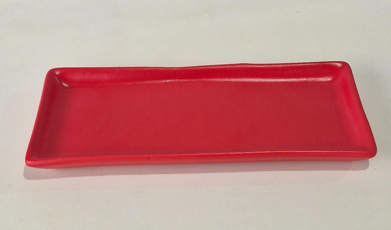 Prato Cerâmico Vermelho  - BEMDEFESTA