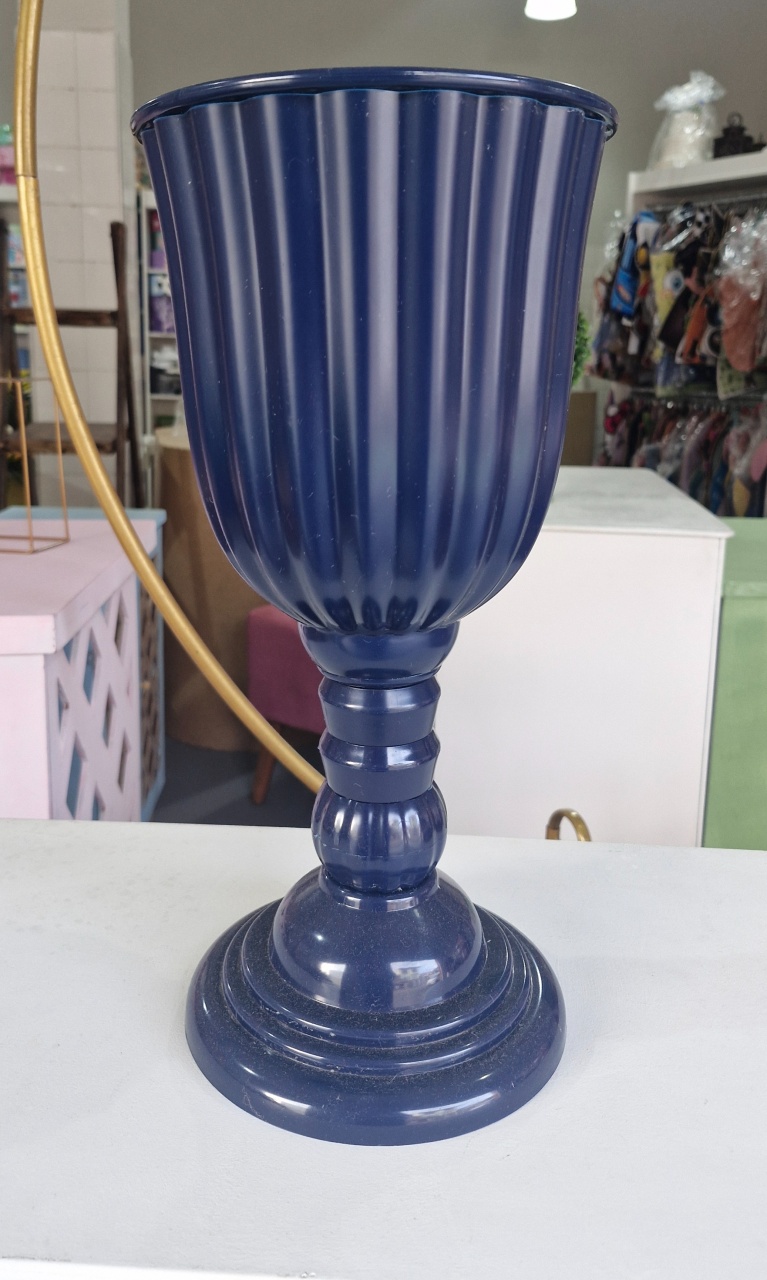 Vaso Plastico Azul G - BEMDEFESTA