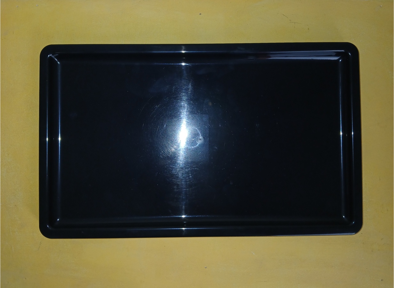 Prato Plastico Preto M - BEMDEFESTA
