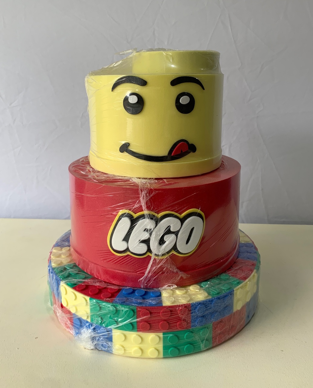 Bolo Fake Lego  - BEMDEFESTA