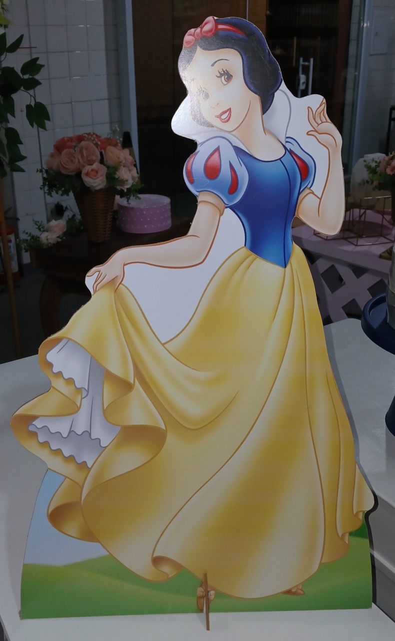 Display Chão Branca de Neve - BEMDEFESTA