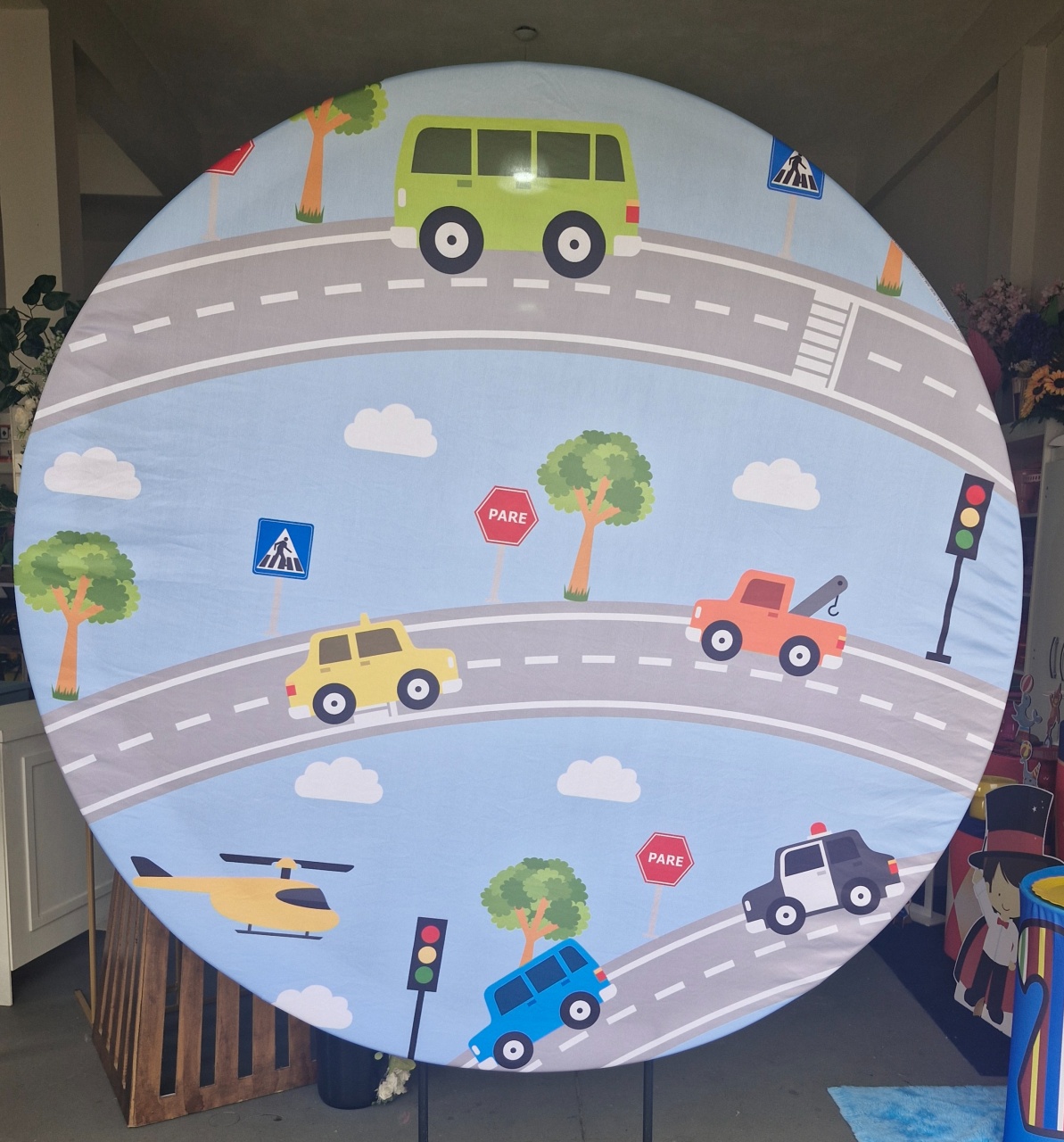 Painel Meios de Transporte - BEMDEFESTA