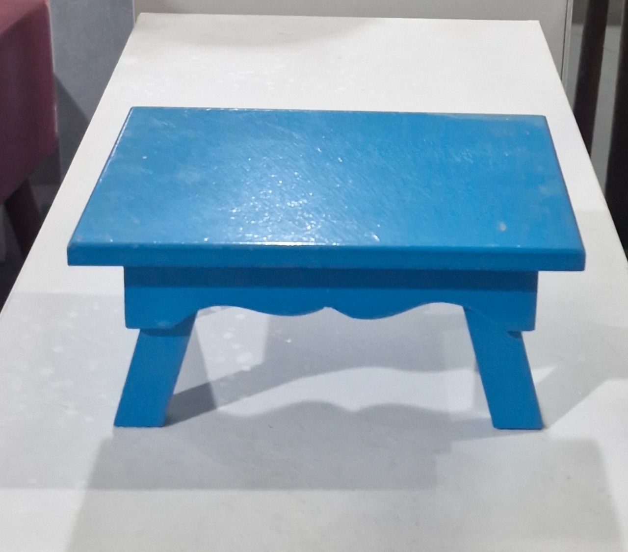 Banquinho Mesa Azul - BEMDEFESTA