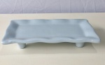 Prato Cerâmico Com Pés Azul Claro  - imagem 1