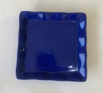 Prato Cerâmico Quadrado Azul  - imagem 2