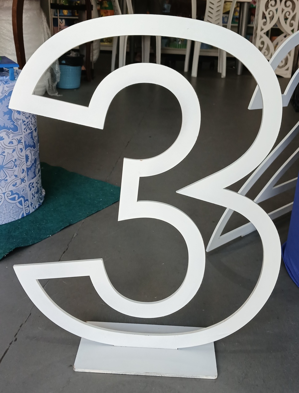 Numero 3 Mdf - BEMDEFESTA