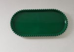 Prato Plástico Verde Oval - imagem 2