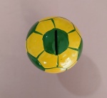 Bola de Futebol Amarelo E Verde  - imagem 2