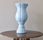 Vaso Cerâmico Tulipa Azul Bebê G - imagem 1