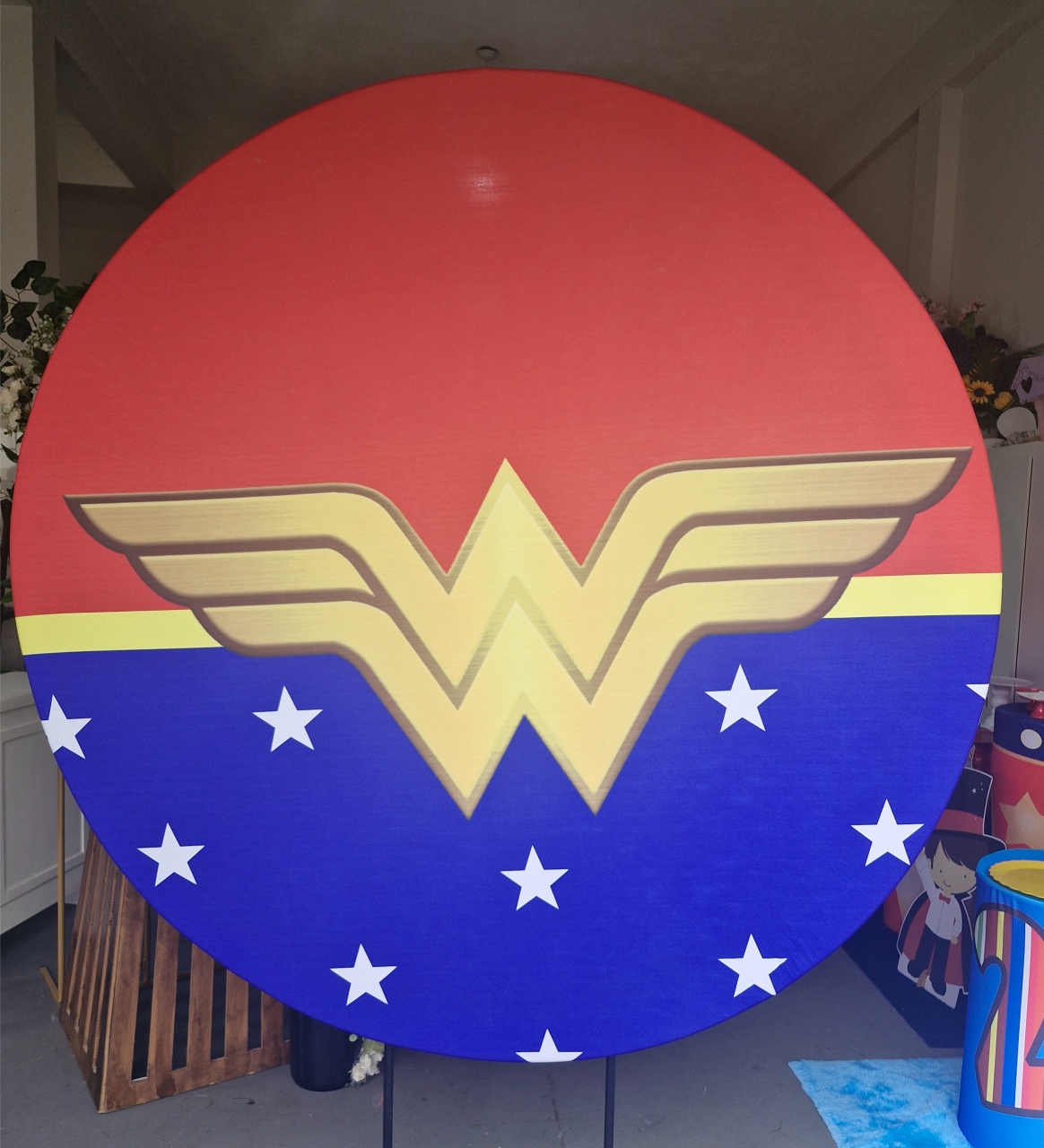 Painel Mulher Maravilha 150 - BEMDEFESTA