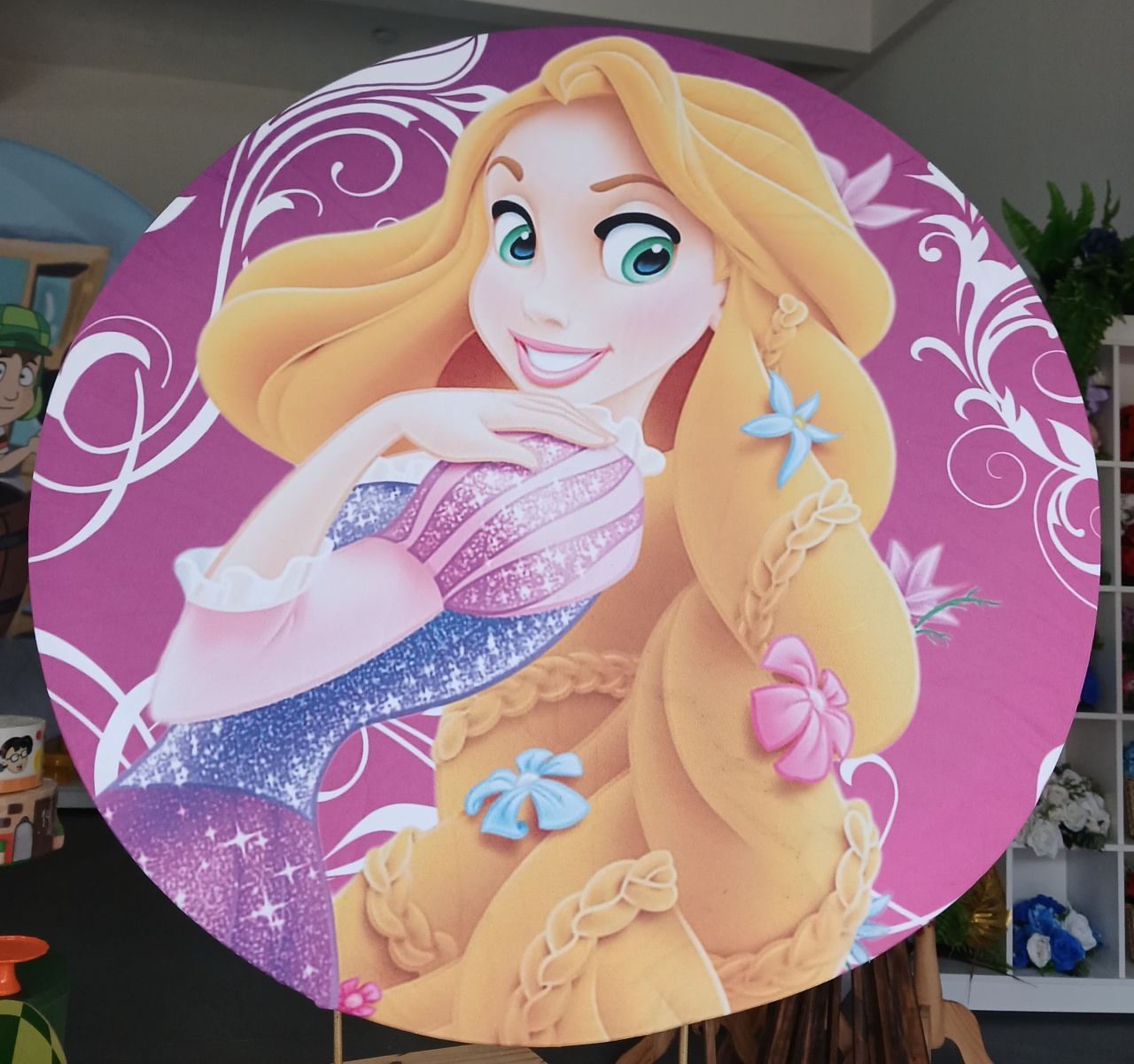 Mini Painel Rapunzel - BEMDEFESTA