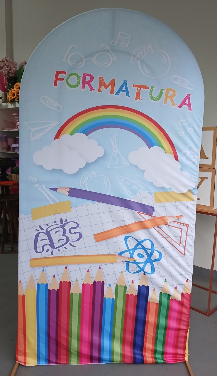 Painel Romano Formatura 2X1 - BEMDEFESTA