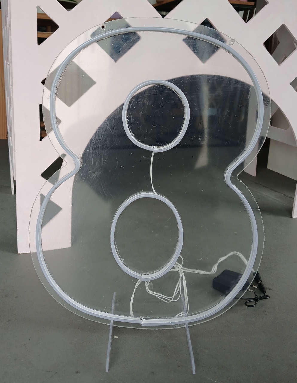 Numero 8 Led   - BEMDEFESTA