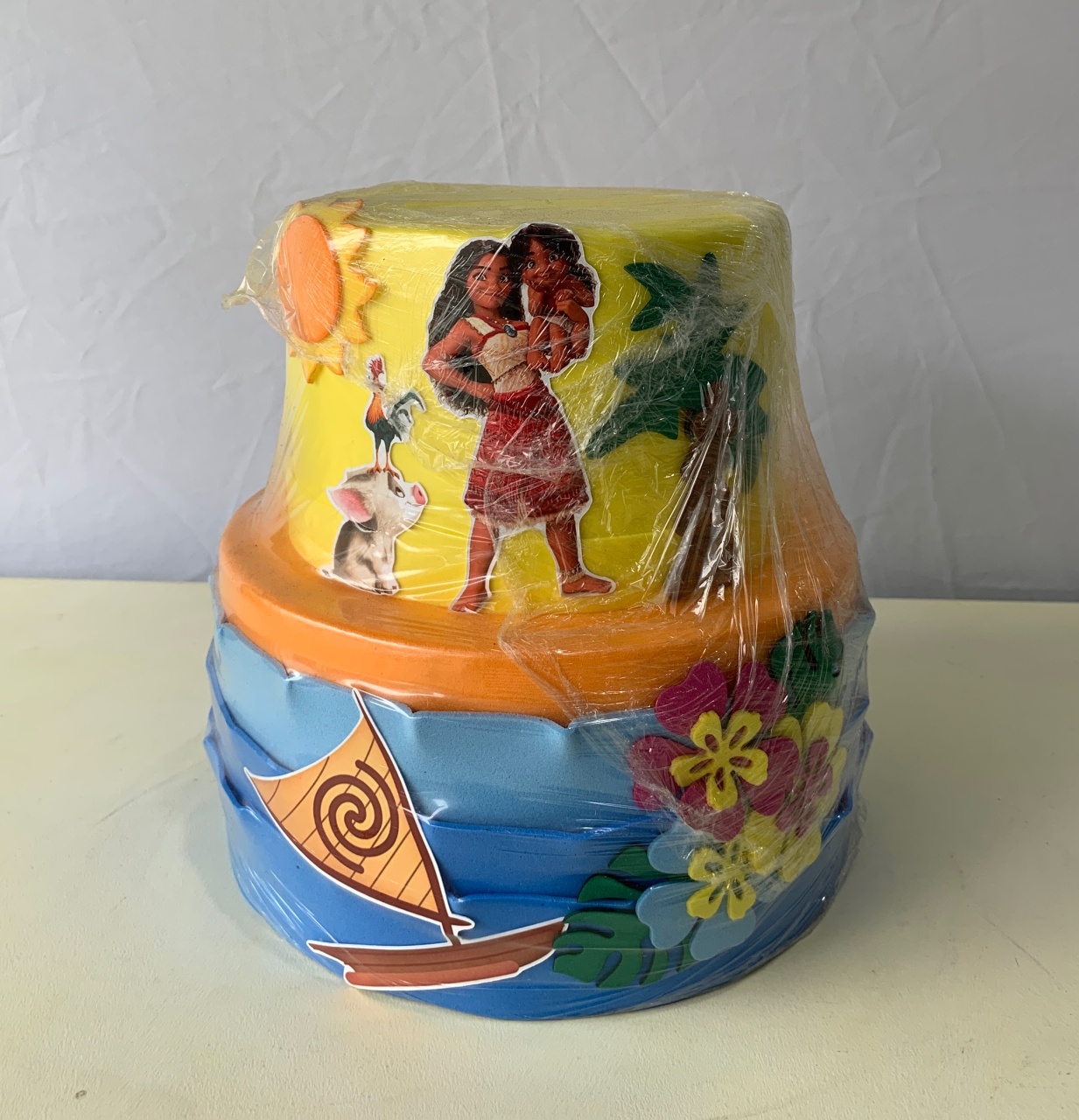 Bolo Fake Moana 2  - BEMDEFESTA