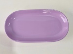 Prato Cerâmico Lilás Oval  - imagem 2