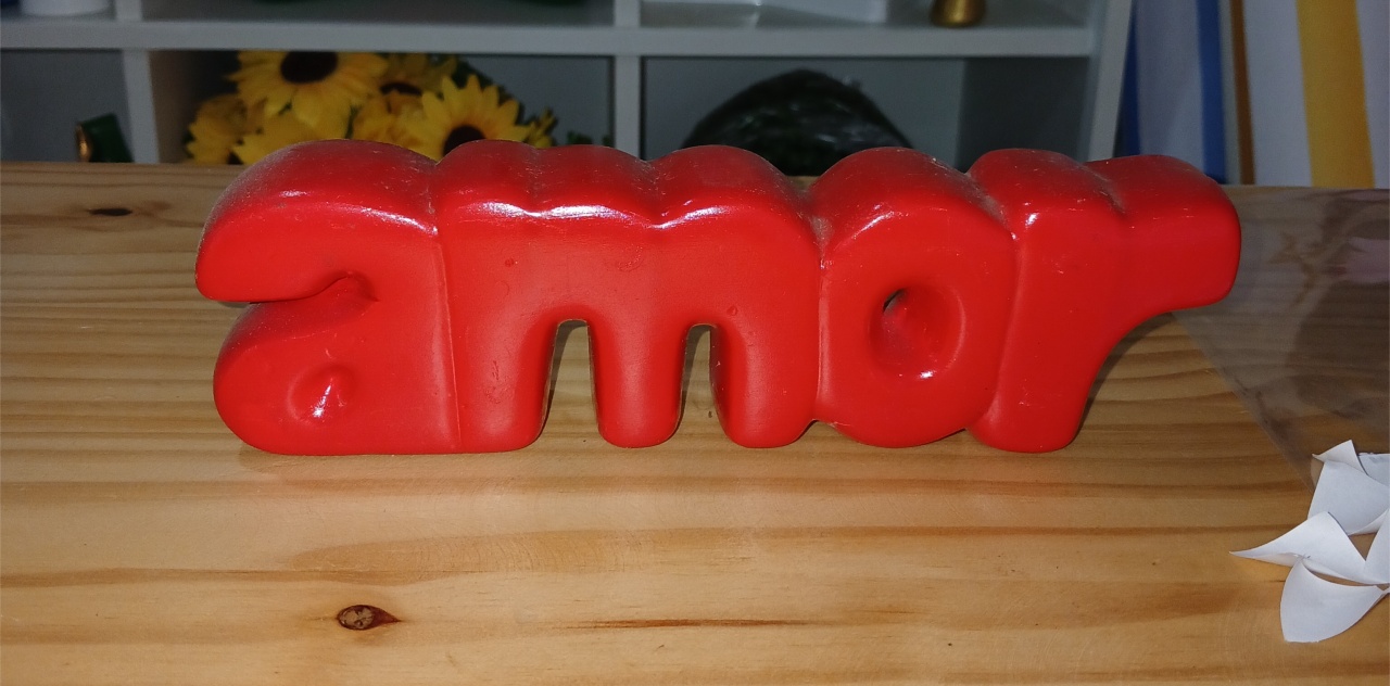 Amor Vermelho Cerâmico     - BEMDEFESTA