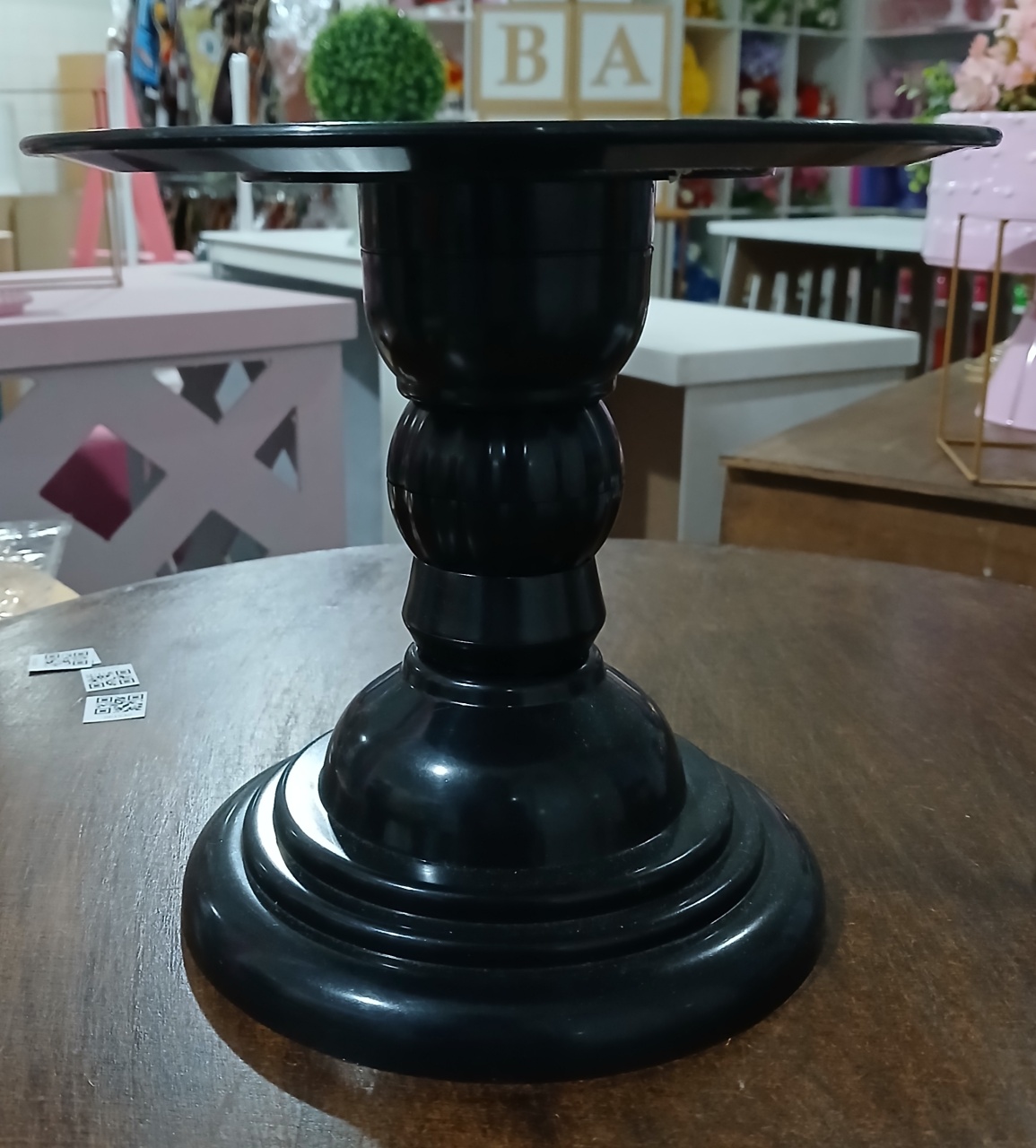 Boleira Plástico Preta M 2 - BEMDEFESTA