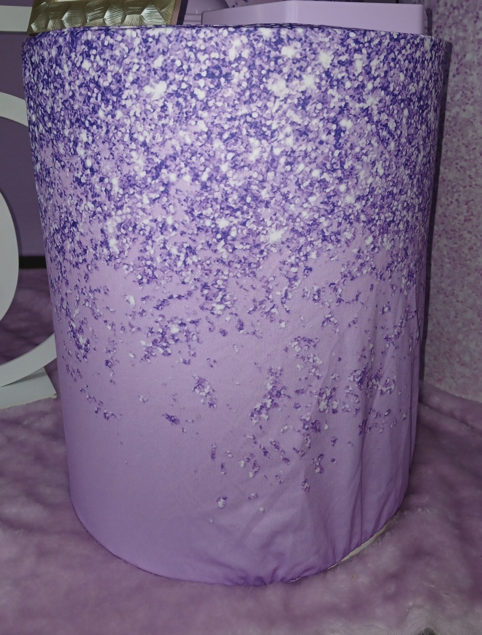 Capa Roxa Com Glitter P - BEMDEFESTA