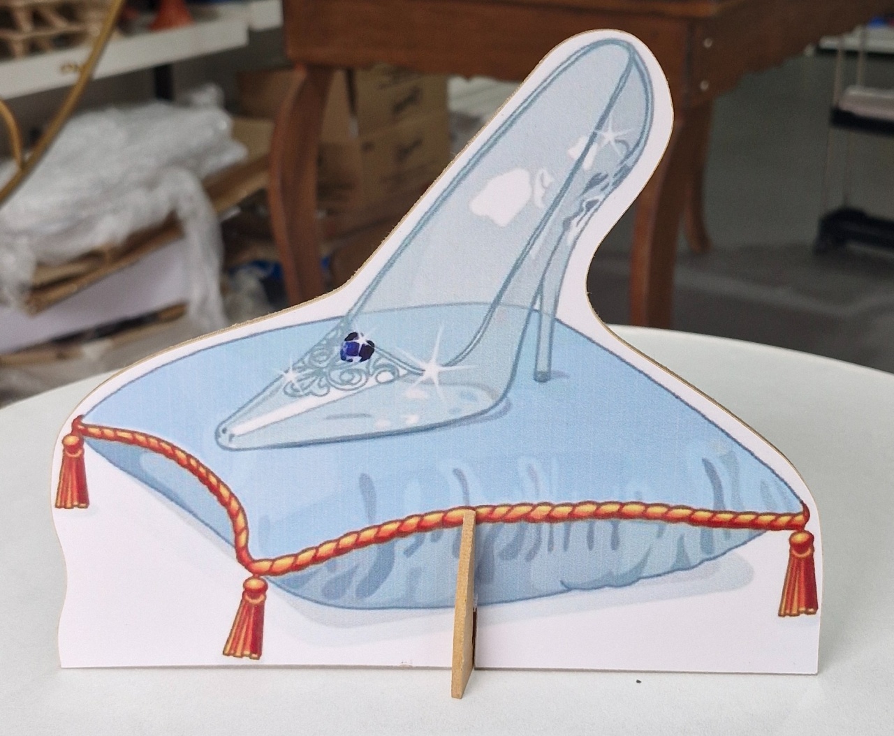 Display Mesa Cinderela (Sapatinho) - BEMDEFESTA