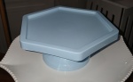 Boleira Plástico Azul (Quadrado) - imagem 1