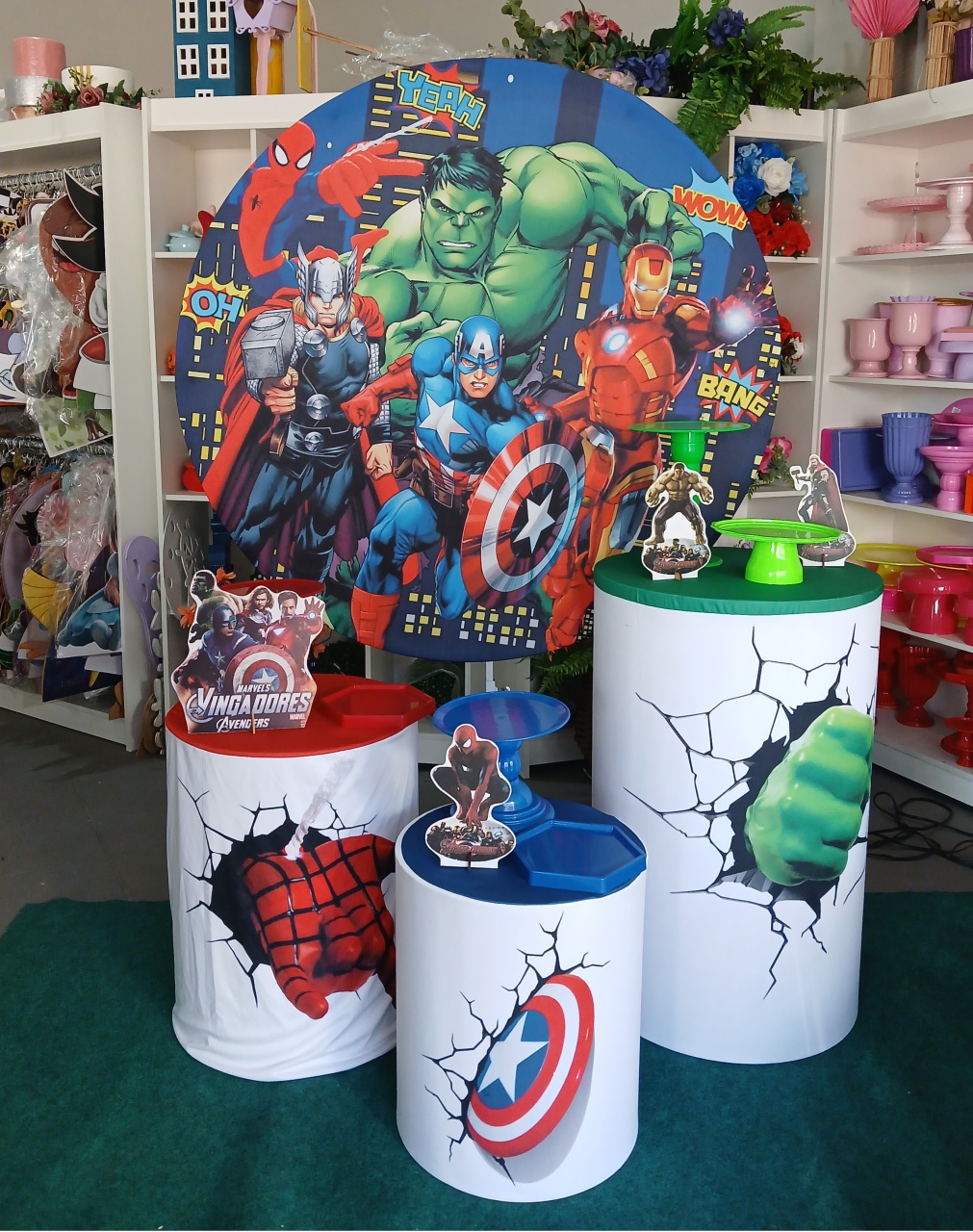 Avengers Bem Na Foto - BEMDEFESTA