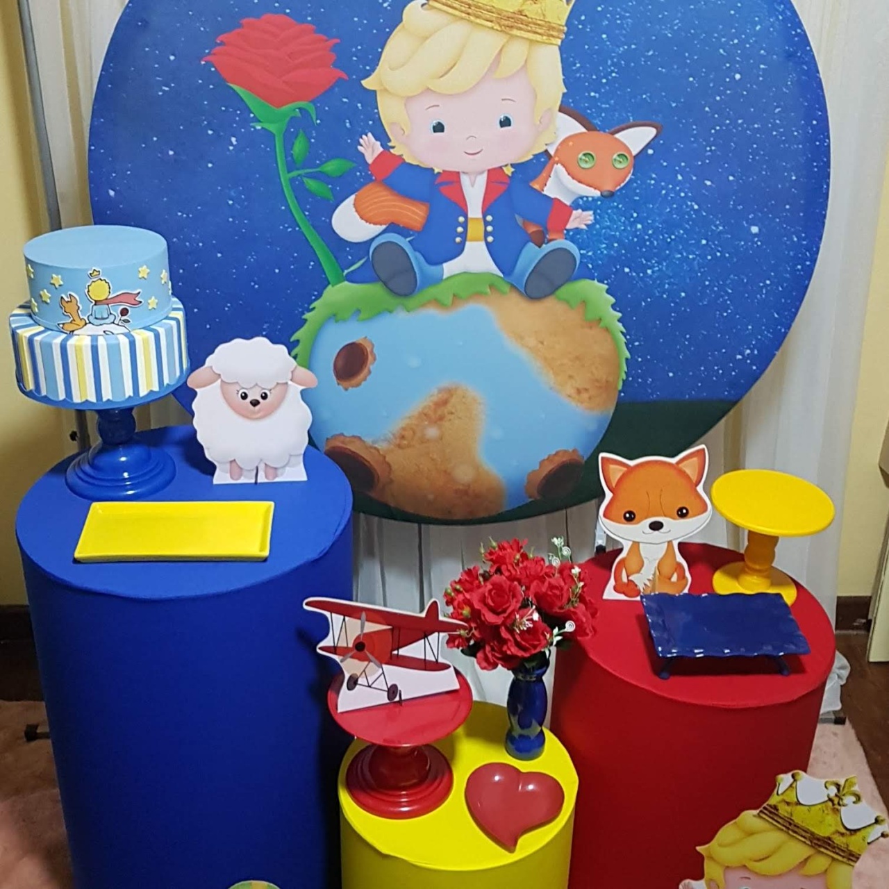 Kit Pequeno Príncipe Loiro Bemnafesta - BEMDEFESTA