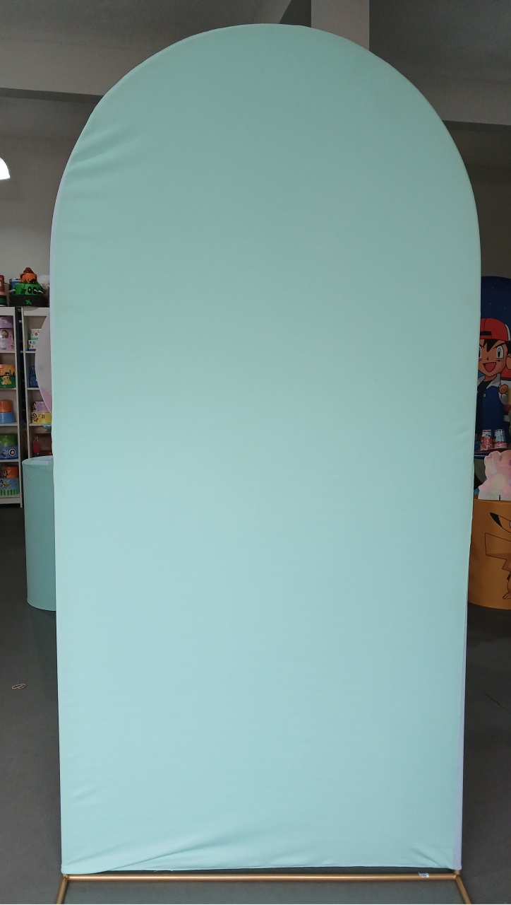 Painel Romano Verde/Azul Bebê 2X1 - BEMDEFESTA