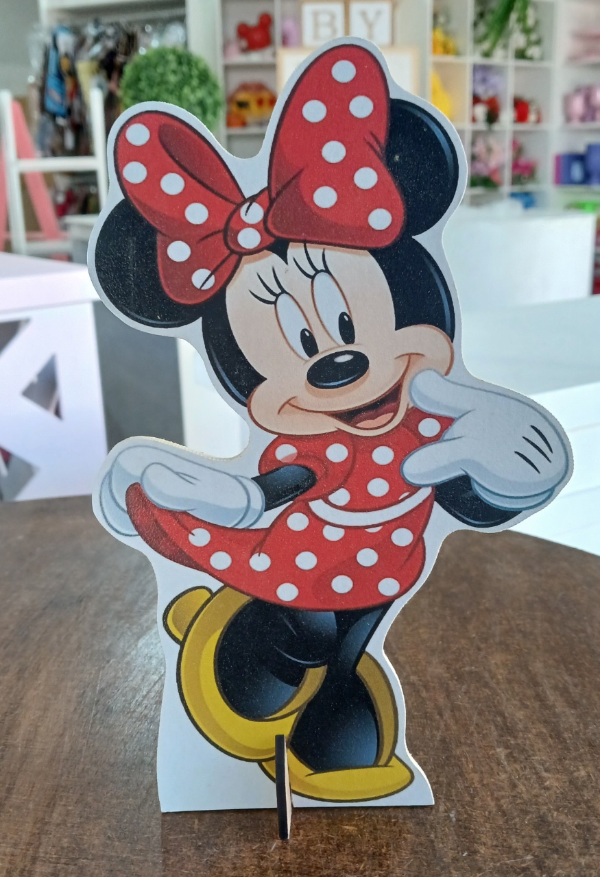 Display Mesa Minnie Vermelha 3 - BEMDEFESTA