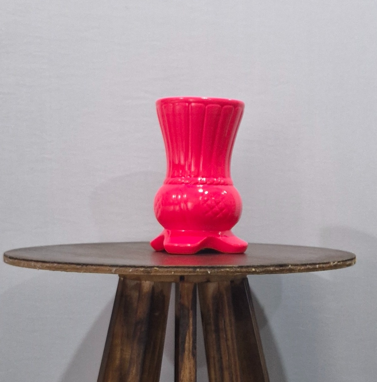 Vaso Cerâmico Rosa Neon M - BEMDEFESTA