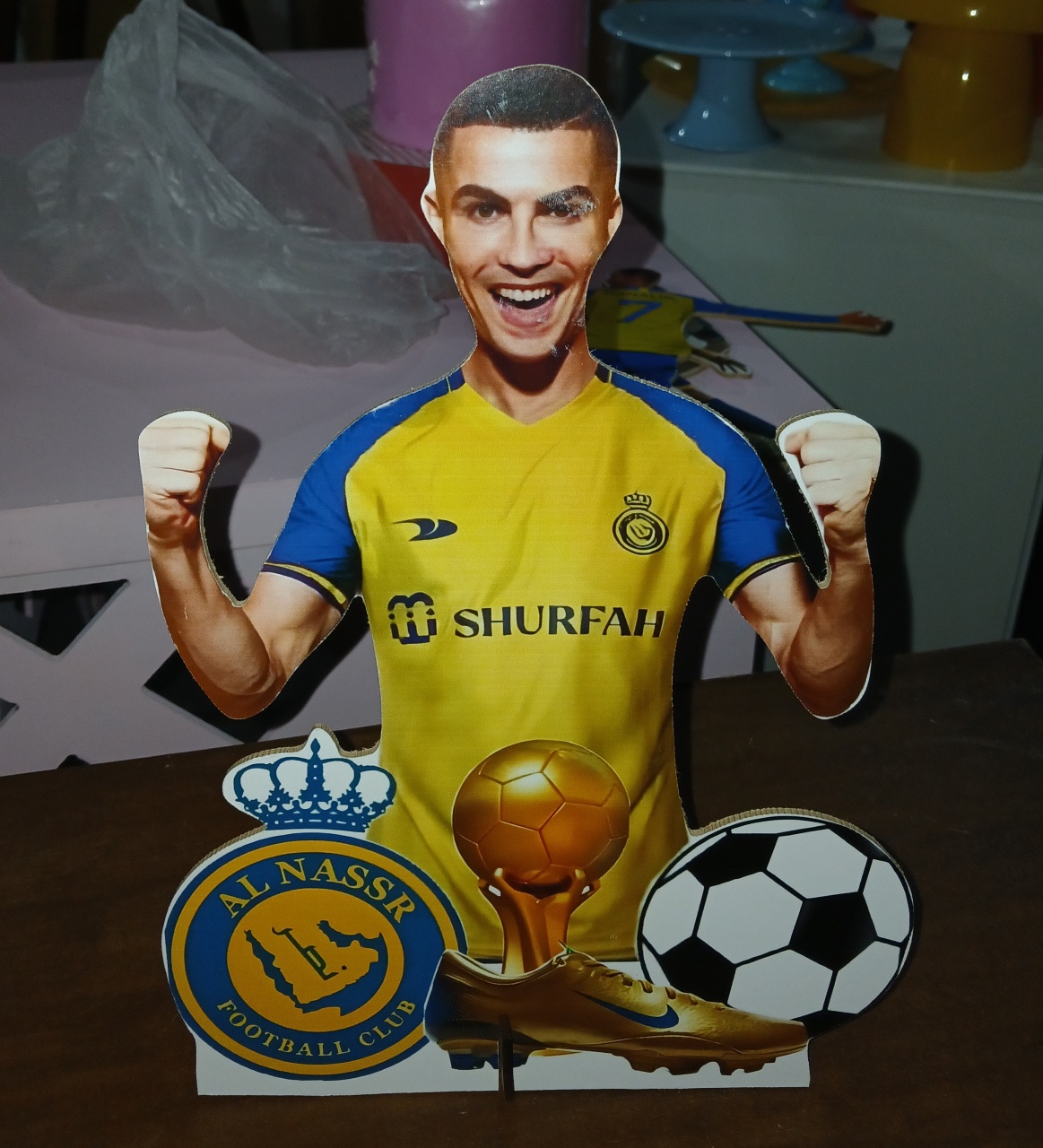 Display Mesa Cr7 4 - BEMDEFESTA