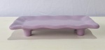 Prato Cerâmico Com Pés Lilás  - imagem 1