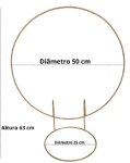 Aro de Mesa P Painel 50Cm - imagem 2