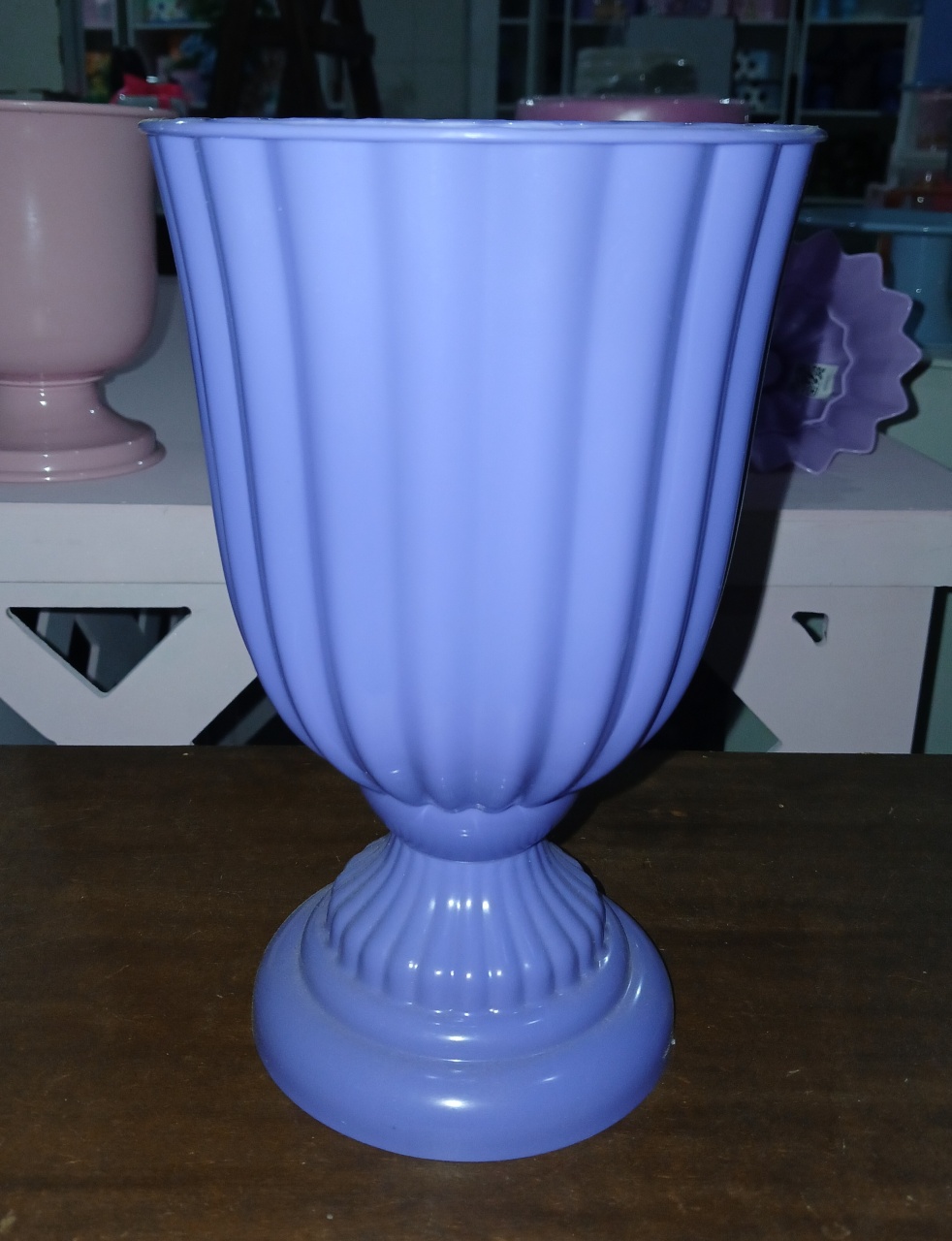 Vaso Plastico Roxo M - BEMDEFESTA