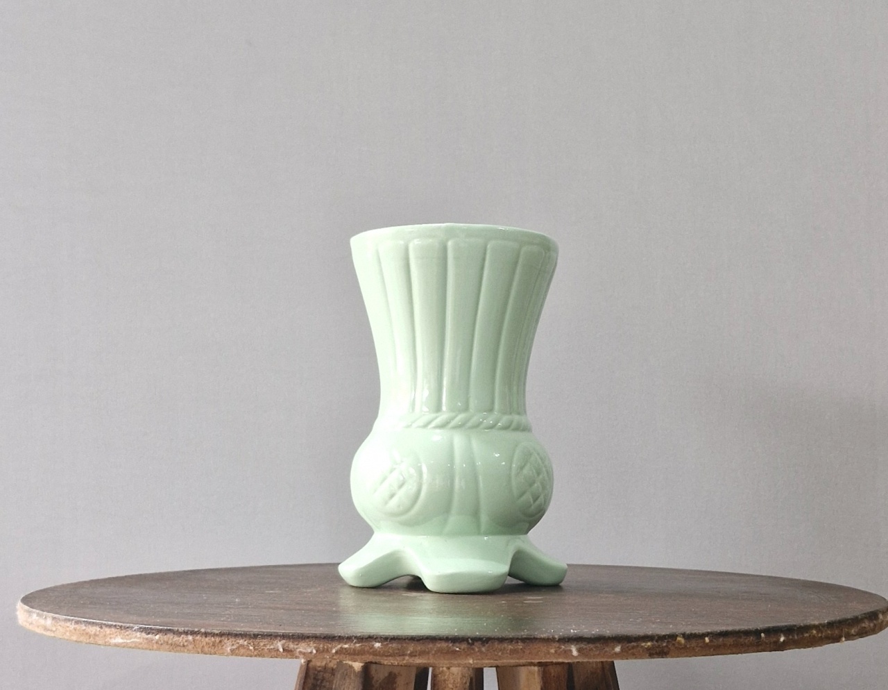 Vaso Cerâmico Verde Candy M - BEMDEFESTA