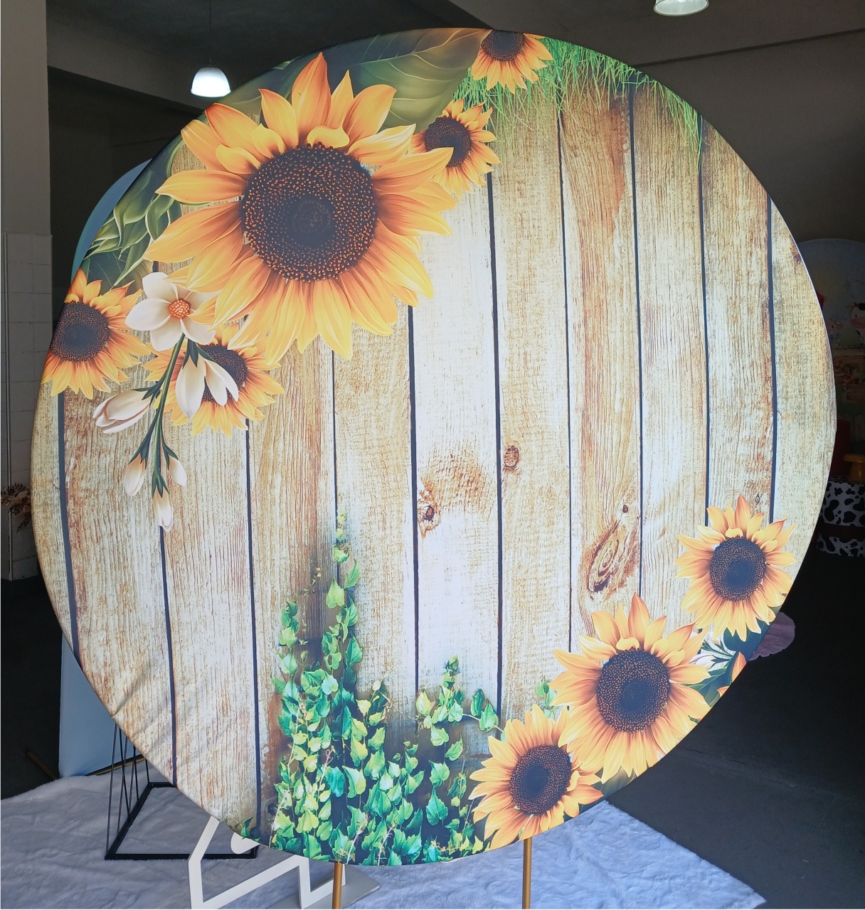 Painel Girassol+Madeira 1,50 - BEMDEFESTA