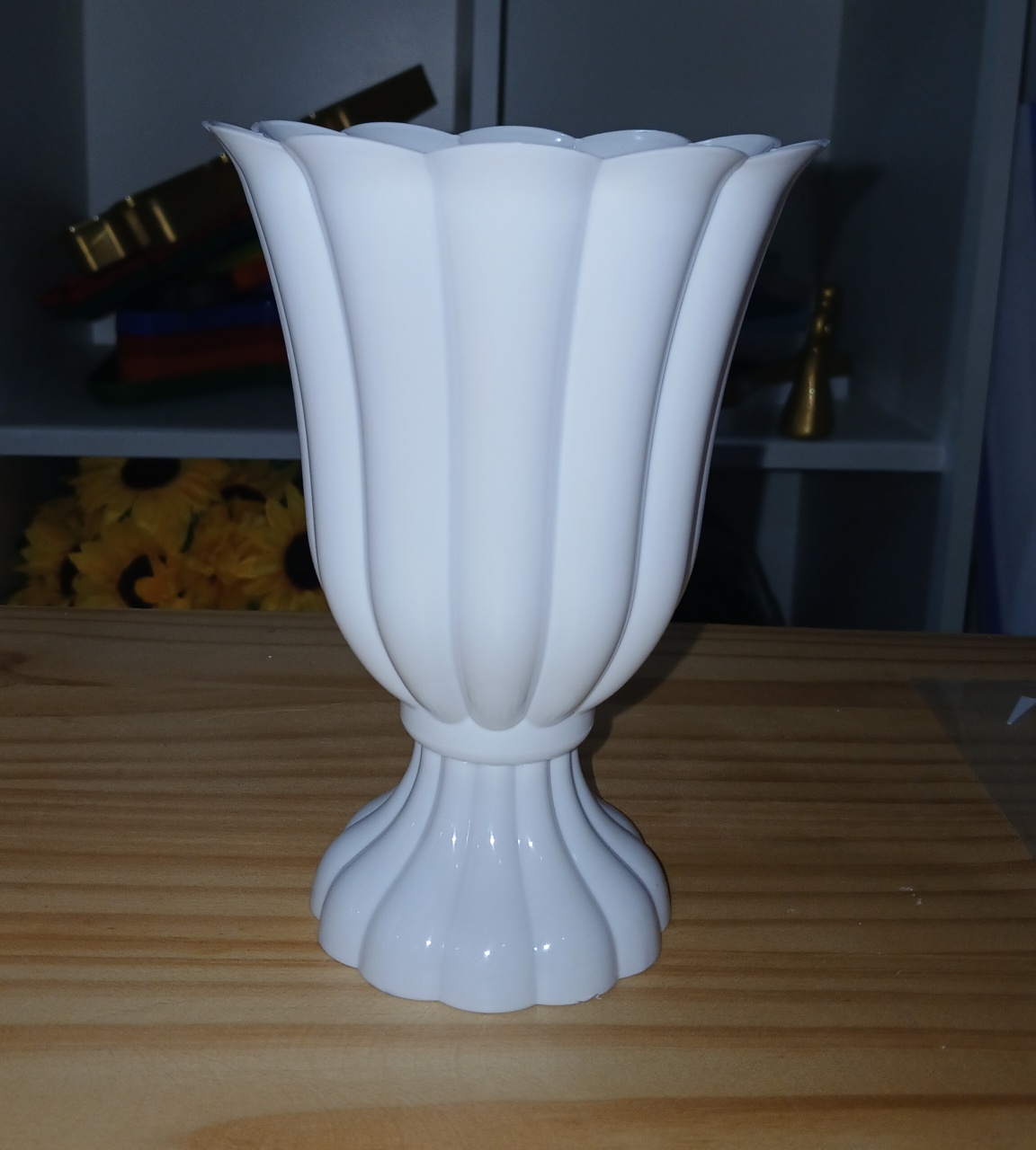 Vaso Plastico Branco P - BEMDEFESTA