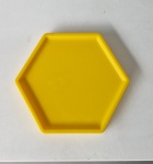 Prato Plástico Amarelo P - imagem 2
