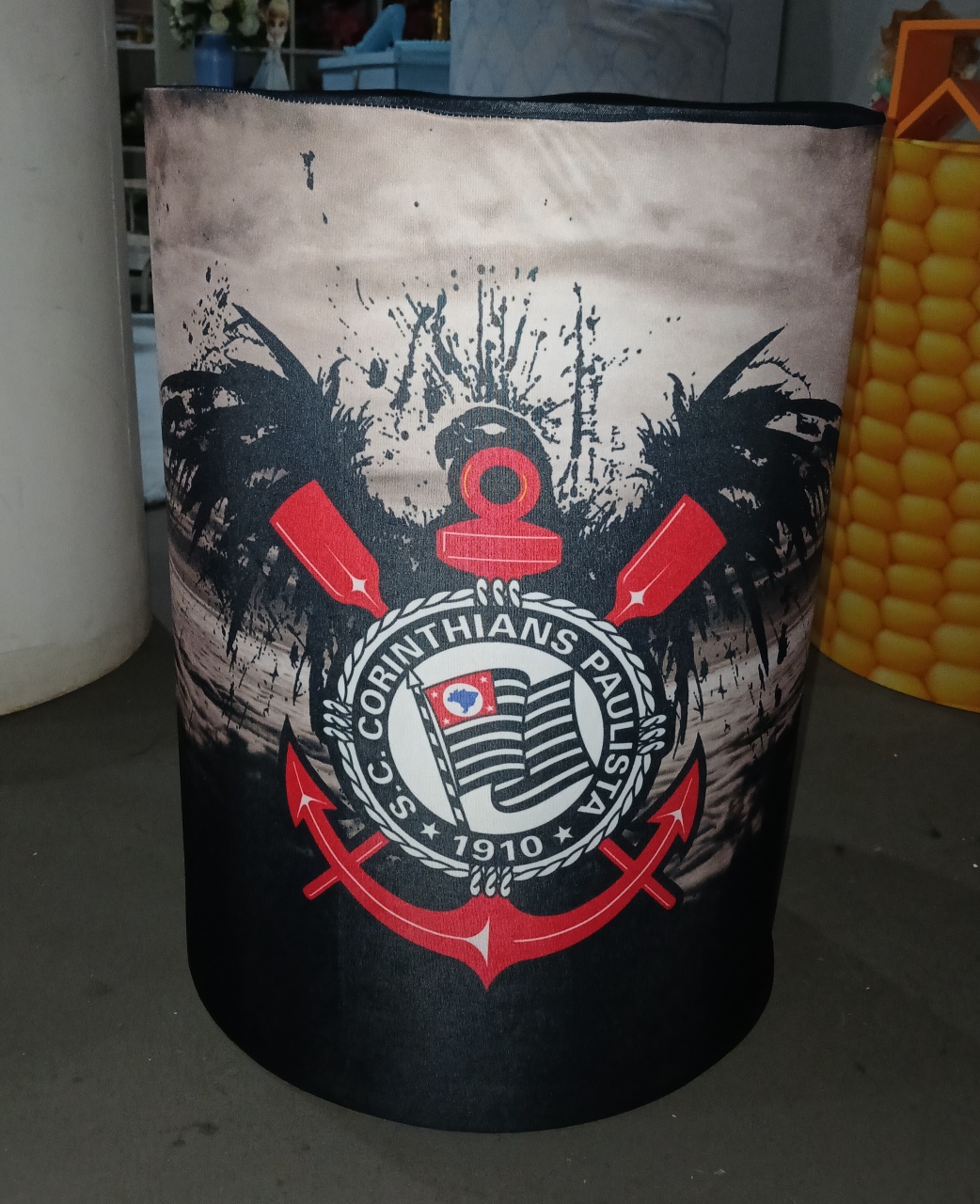 Capa Para Cilindro M Corinthians - BEMDEFESTA