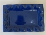 Prato Cerâmico Com Pés Azul  - imagem 2
