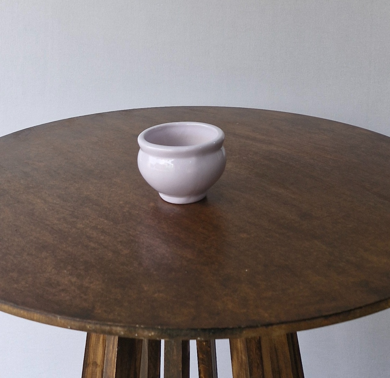 Vaso Cerâmico Lilás Pp  - BEMDEFESTA