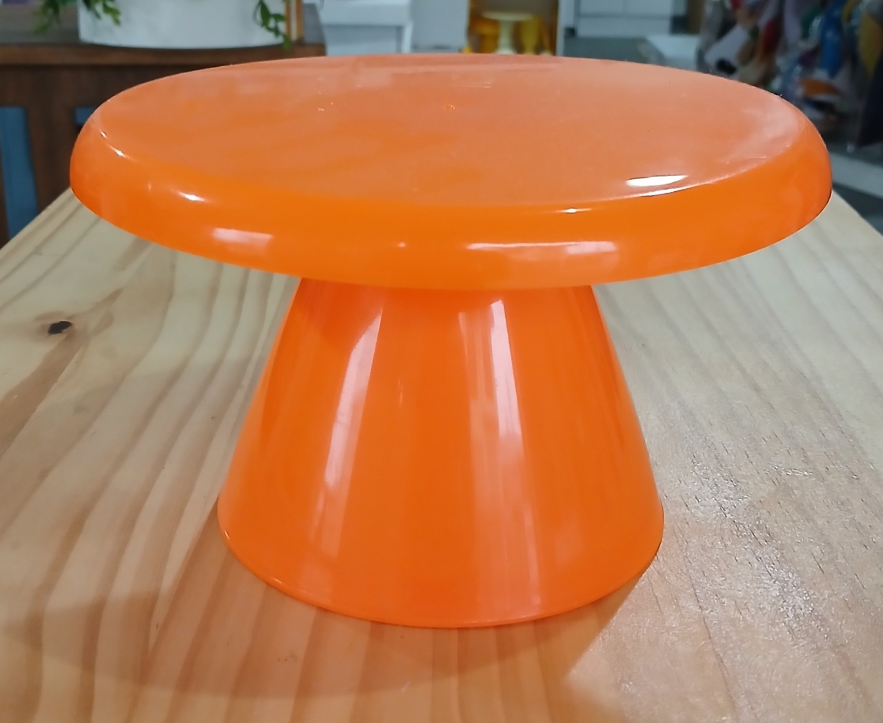 Boleira Plastico Laranja P   - BEMDEFESTA