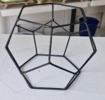 Aramado Preto Hexagonal - imagem 1