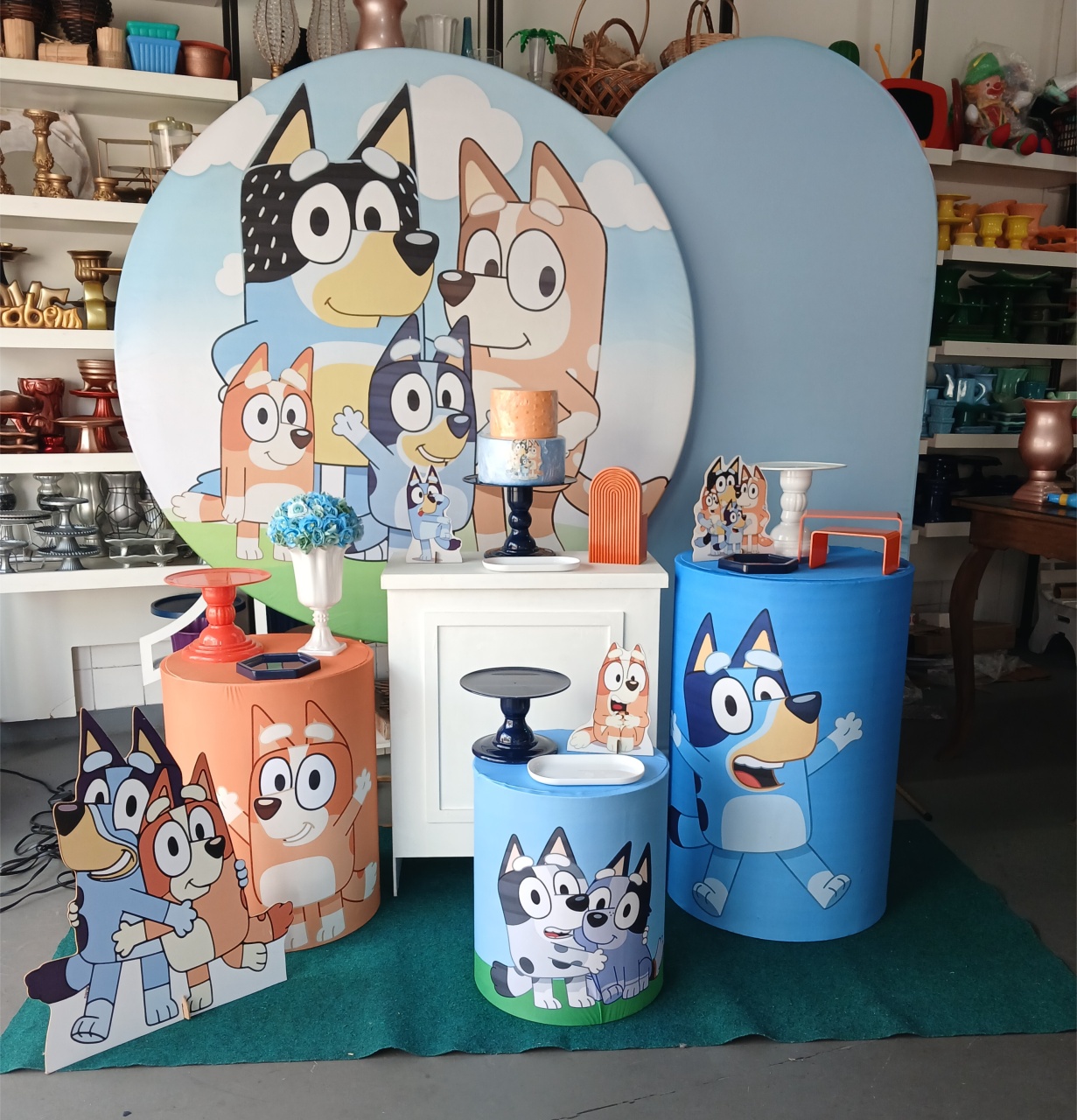 Kit Bluey Bem Completo  - BEMDEFESTA